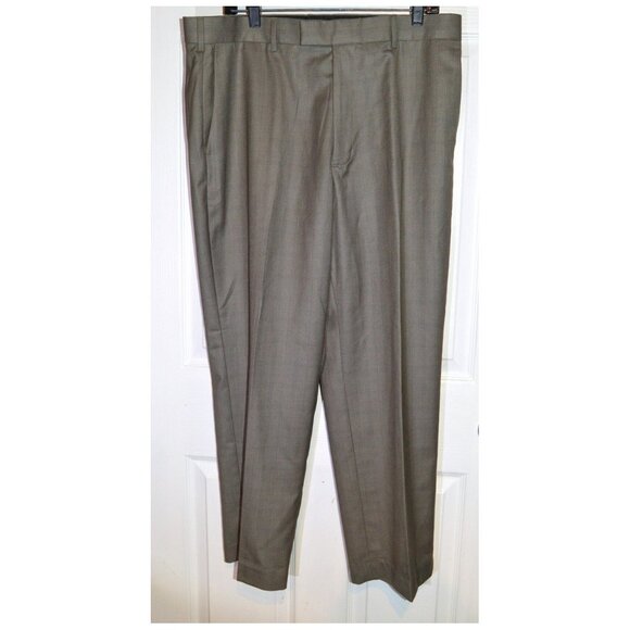 Axist Men's Brown Size 36W 29L Dress Pants Slacks K09839 - Picture 1 of 4